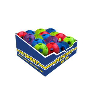 Petsport USA Turbo Kick Soccer Ball Dog Toy Display 1ea/4 in, 30Pc