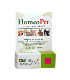 HomeoPet Coat Rescue Oily Smelly Coats