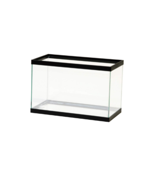 Aqueon Standard Glass Rectangle Aquarium Clear Silicone, Black, 1ea/5.5 gal