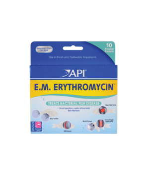 API E.M. Erythromycin Freshwater Fish Powder Medication