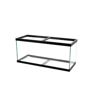 Aqueon Standard Glass Rectangle Aquarium Black Silicone, Black, 1ea/75 gal