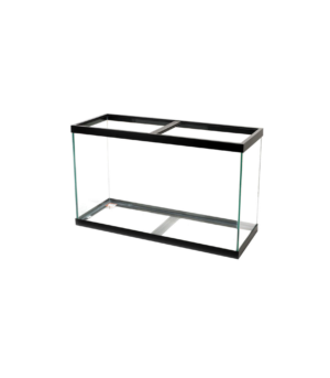 Aqueon Standard Glass Rectangle Aquarium Black Silicone, Black, 1ea/65 gal