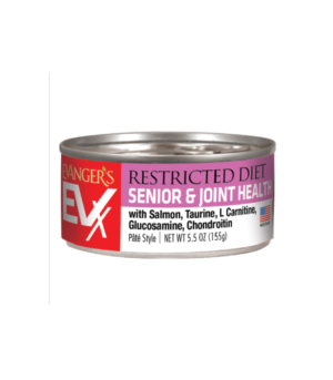 Evanger's EVx Restricted Diet Senior & Joint Health Wet Cat Food Salmon, 24ea/5.5 oz