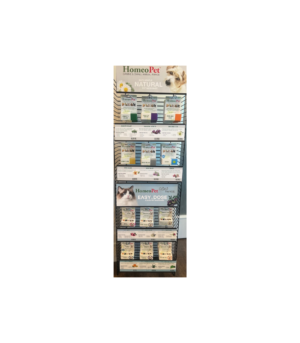 HomeoPet Top 6 Dog & Top 6 Cat Sellers Power Wing Display 1ea/48Pc