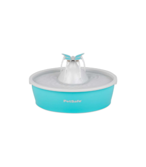Drinkwell Butterfly Pet Fountain Blue, 1ea