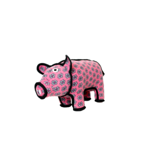 Tuffy Barnyard Pig Durable Dog Toy Pink, 1ea/14.5 in