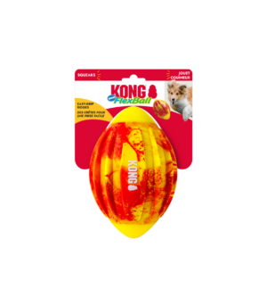 KONG Flexball Sport Football Dog Toy 1ea/MD