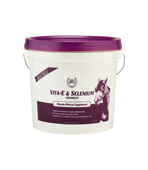 Horse Health Vita-E & Selenium Crumbles, Supports Optimal Muscle Health in Horses, 1ea/20 lb