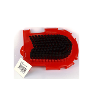 Partrade Trading Company Bristle Brush & Curry Knobs Grooming Glove