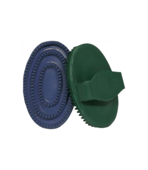 Partrade Trading Company Soft Rubber Curry Comb Blue, 1ea/6 in, LG