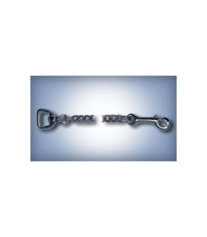 Keytone Mfg. & Supply Equine Lead Chain Nickel Plate, 1ea/24 in