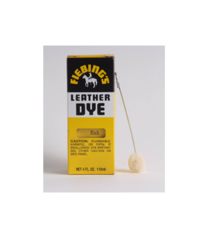 Fiebing Company Leather Dye Black, 1ea/4 fl oz