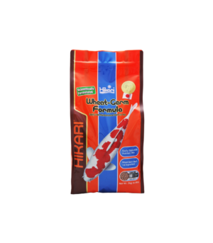 Hikari USA Wheat-Germ Floating Pellet Fish Food for Koi, Goldfish and Other Pond Fishes 1ea/4.4 lb, MD