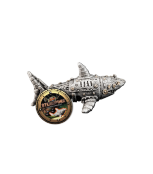 Zoo Med Steampunk Ornament Shark, 1ea/One Size