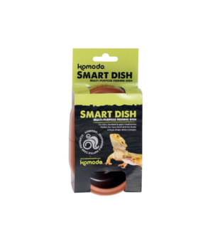 Komodo Smart Dish Multi-Purpose Feeding Dish Brown, 1ea/5 in
