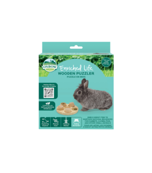 Oxbow Animal Health Enriched Life Wooden Puzzler Small Animal Chew Toy 1ea/One Size