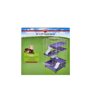 Kaytee Deluxe 24 X 24 Multi-Level Home With Casters 1ea/24 in X 24 in