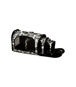 A & E Cages Happy Beaks The Excursion Small Animal Pet Carrier Black, 1ea/MD