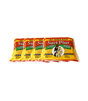 Hot Pepper Suet Value Pack 4 Hot Pepper Suet Cakes for Wild Birds 11 Ounces Each
