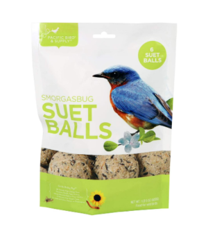 Pacific Bird & Supply Co. Smorgasbug Suet Balls, 6pk