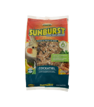 Higgins Sunburst Gourmet Cockatiel Bird Food 3lbs