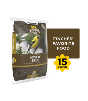 Audubon Park Nyjer Seed Wild Bird Food, Dry, 1 Count per Pack, 15 lb. Bag